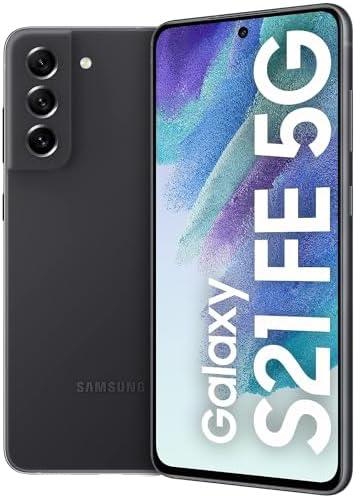 SAMSUNG Galaxy S21 FE 5G Dual Sim Smartphone, 256GB Storage and 8GB RAM, Graphite