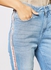 Casual High-Rise Jeans Blue