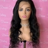 10A Brazilian human hair body wave frontal wig 24inches