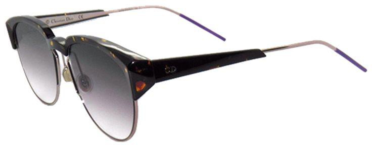 Women's Full Rim Round Sunglasses DIORSPECTRAL-01KS0-53