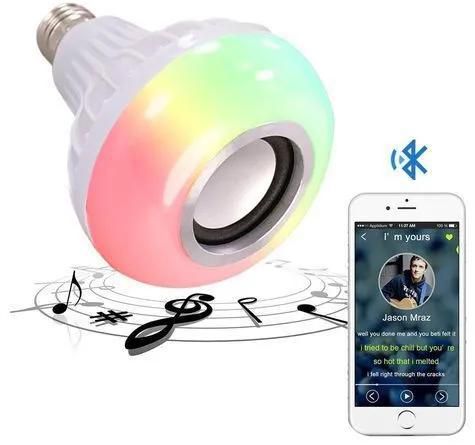 Generic Bluetooth Music LED Bulb Multi color Speaker