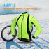 WOSAWE Men's Cycling Jacket Windproof Warm Fleece Bicycle Riding Outdoor Coat