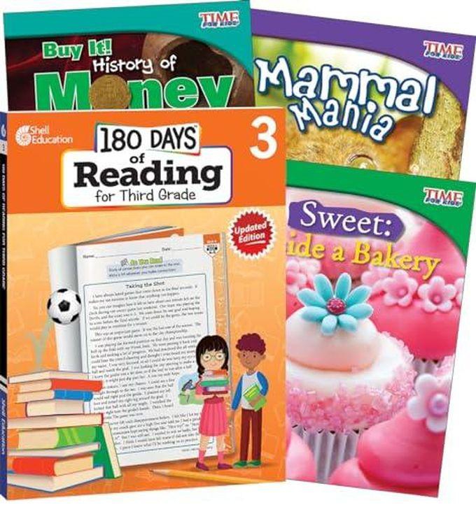 Learn-at-Home Reading: Bundle Grade 3: 4-Book Set ,Ed. :1 ,Vol. :4