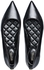 Michael Kors 40T6ARFP1L Arianna Flat Shoes for Women - 6 US/36 EU, Black