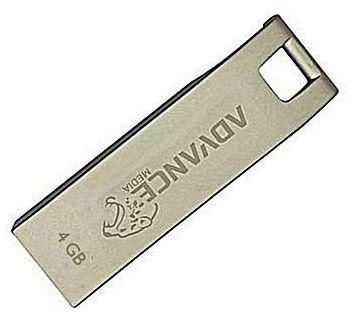 Advance USB Flash Disk Smart - 4GB - Silver