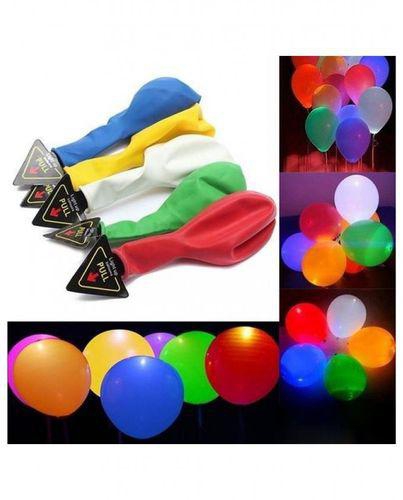 Generic Pack of 5 - LED Balloons - Multicolor