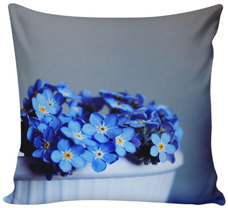 Decorative Cushion Grey/Blue 45x45 centimeter