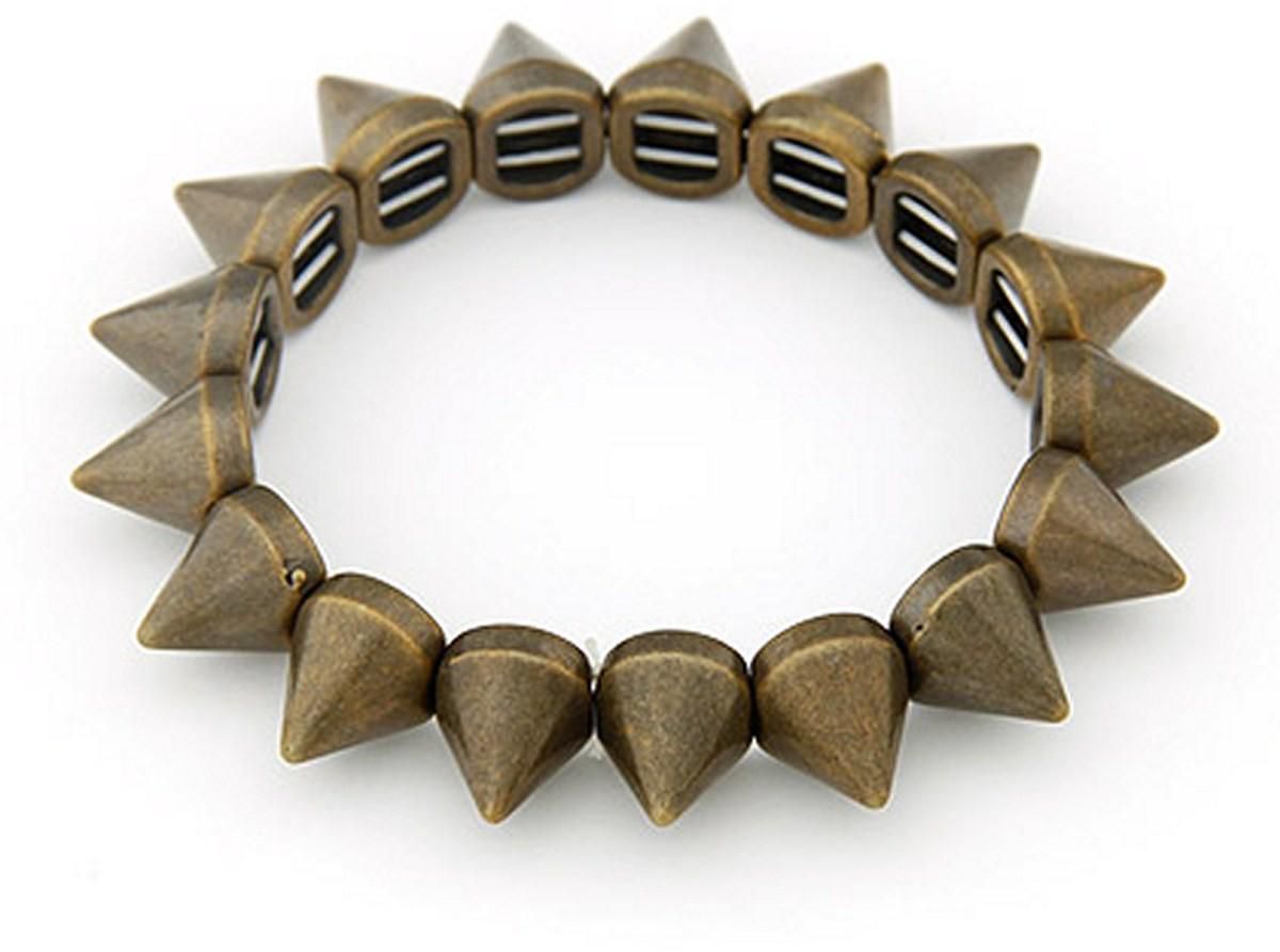 Spiked Bronze Bracelet