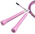 Generic Cable Steel Jump Skipping Jumping Speed Fitness Rope Cross Fit MMA Boxing Pink