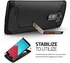كفر LG G4 سيليكون اسود مع ستاند LG G4 Case cover