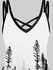Plus Size Deep Woods Printed Crisscross Sleeveless A Line Dress - 5x | Us 30-32