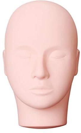 Beauty Make Up Eyelash Practice Manikin Pro Massage Makeup Training Cosmetology Mannequin Doll Face Head Model