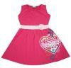 Nohi Organic Banded Tank Dress - Pink Heart