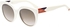 Fendi Round Women's Sunglasses - FF 0182/F/S-FMZ\HA - 55-20-140 mm