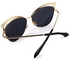 Women's Fashion Personality Cat Eye Frame Sunglasses MRS-S967-4