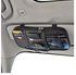 Da by Car Sun Visor Organizer Auto Car Visor Pocket and Interior Accessories Car SUV Truck Visor Storage Pouch Holder with Multi-Pocket Net Zippers(Black)