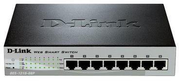 D-Link DES-1210-08P - 8 Port 10/100Base-T PoE Smart switch