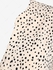 Plus Size Polka Dot V Notched Shirt with Pocket - M | Us 10