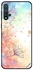 Protective Case Cover For Huawei Nova 5 Pro Golden Floral Pattern