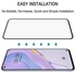 9D Tempered Glass Screen Protector For Huawei Nova 7 5G Black/Clear