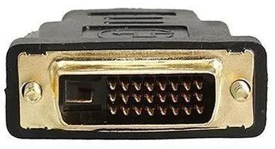 DVI-D (24+1) 25 Pin Male To HDMI Female Adapter Connector