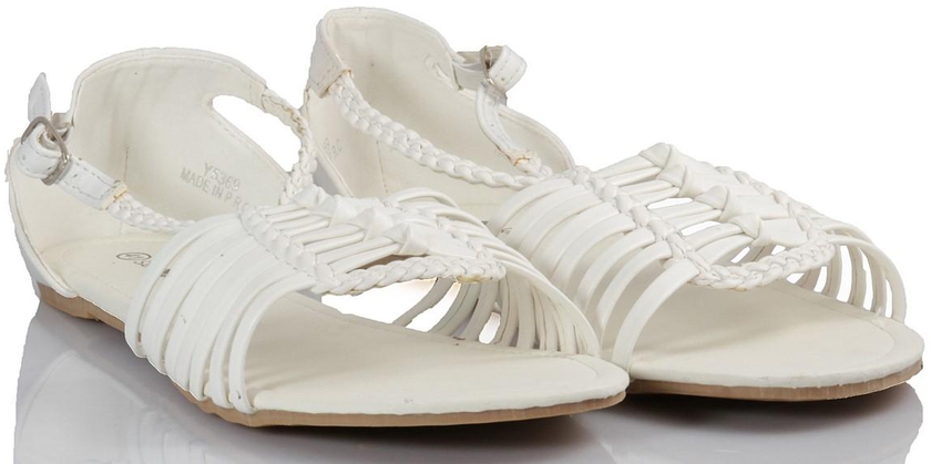 San Marino Women's Sandals Designer White WHITE 36
