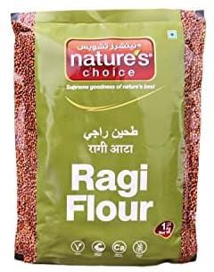 Natures Choice Ragi Flour, 1 Kg