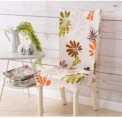 Floral Printed Chair Cover Multicolour