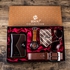 Men's Gift Set Creative Vintage Purse Watch Stripe Tie Belt Sunglasses Assemble Gift Set