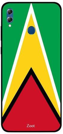 Skin Case Cover -for Huawei Honor 8X Guyana Flag نمط علم غيانا