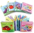 Colorful Baby Cognitive Series Learning Cloth Books