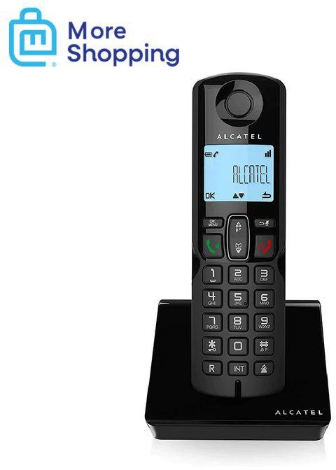 Alcatel هاتف الكاتيل اللاسلكي S250 - أسود