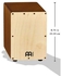 Meinl Percussion Mini Cajon Box Drum with Internal Snares - MADE IN EUROPE - Baltic Birch Wood, 2-YEAR WARRANTY Natural SCAJ1LB-NT