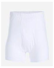 Solo Bundle Of 6 Solid Underwear Shorts - White