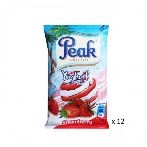 Peak Yoghurt Strawberry 100ml x 12