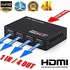 Full HD Port HDMI Splitter (Black)