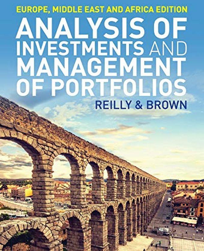 Cengage Learning Analysis Of Investments And Management Of Portfolios - Europe, The Middle East And Africa Edition ,Ed. :1