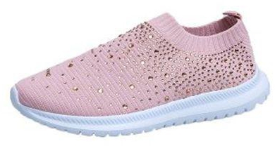 Flying Woven Sneakers -Pink