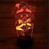 ZYQZYQ 3D Illusion lamp Unique Gift for Children Office Decoration Touch Sensor Led Night Light Multi-Color