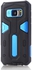 غطاء تي بي يو بصفائح صلبةلحماية هواتف سامسونج جالاكسي S7 G930 - ازرق