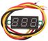 Generic 028Inch 3 Wire LED DC 0100V Digital Voltage Meter Green