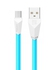 Remax RC-030m Aliens - USB to Micro-USB Charge and Sync Cable - 1 Meter - Blue
