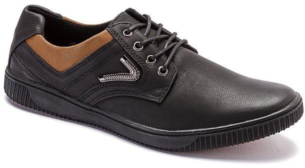 Ceoxer Stitched Casual Sneakers - Black