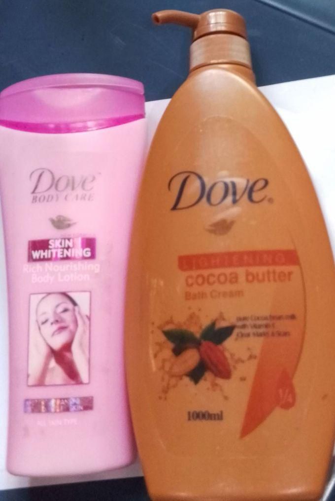 Dove Shue Butter Shower Bath And Rich Nourishing Lotion