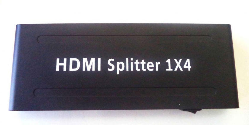 HDMI SPLITTER FULL HD 1080 PIXEL WITH DEEP ] COLOR & AUDIO WITH IR REMOTE SPLITTER BOX
