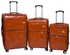 Pioneer 3-in-1 Brown Leather Suitcase
