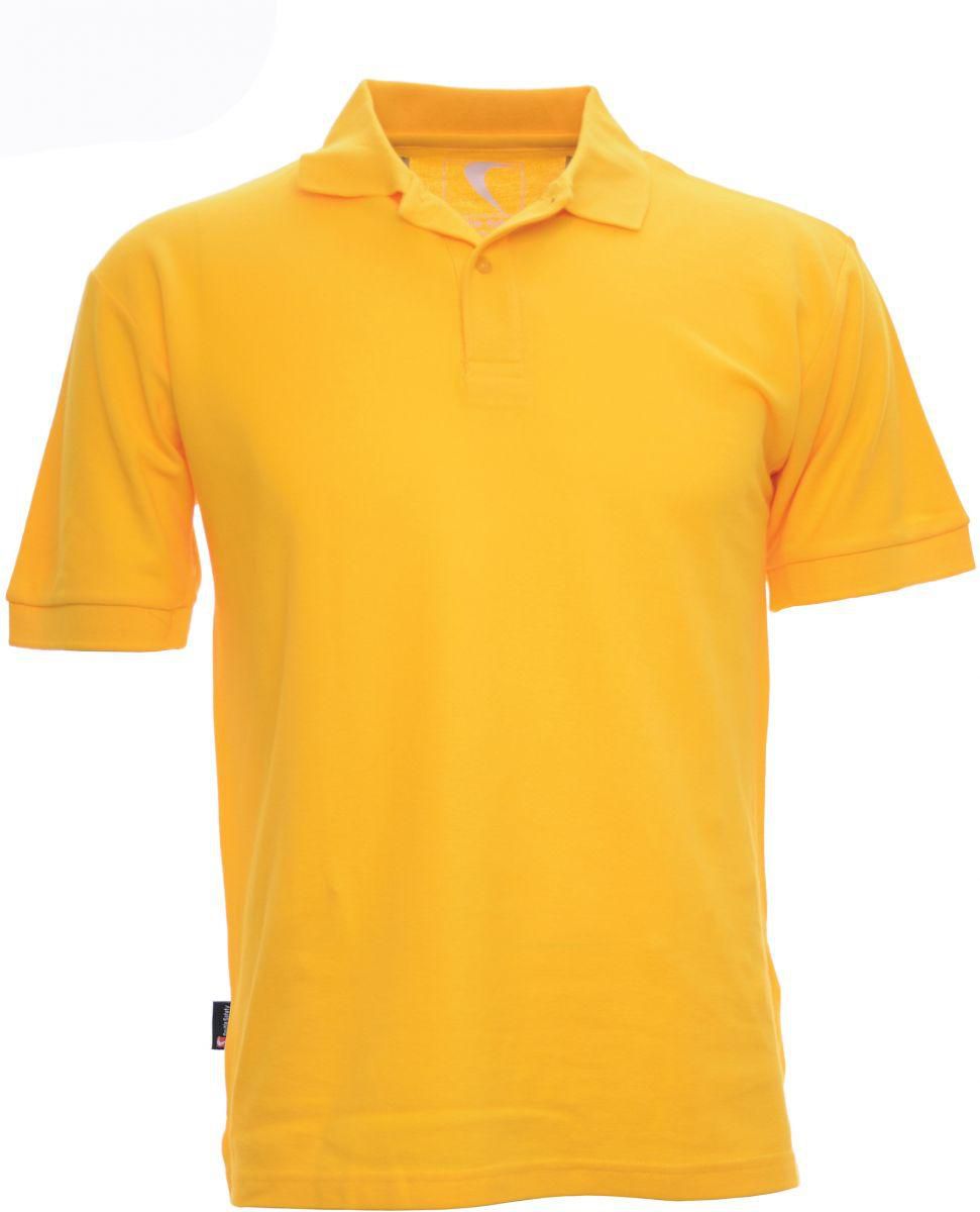 Polo T-Shirt Cotton, Yellow, S, Plco1000