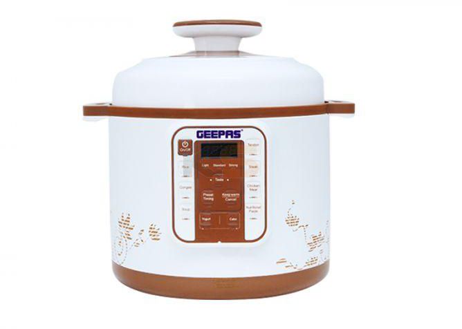 Geepas 6 Litre  Digtal Pressure Cooker  (GMC5326)