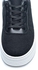 Desert Minimalist Lace-Up Knit Flat Sneakers - Black