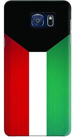 Stylizedd Samsung Galaxy Note 5 Premium Slim Snap case cover Gloss Finish - Flag of Kuwait